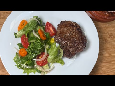 Perfect Medium-Rare Beef Tenderloin + Quick Salad (Truffle “Fancy” Steak!)