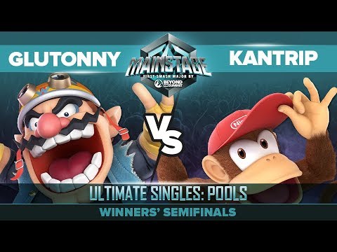 Glutonny vs Kantrip - Winners' Semifinals: Ultimate Singles Pools - Mainstage | Wario vs Diddy Kong