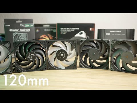 Novas ventoinhas de 120mm para seus Liquid Coolers... Rodada 2!