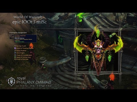 lOOt-Legion 7.3.5 Fresh 110-FREE Legendary Champion Equipment from Command Center