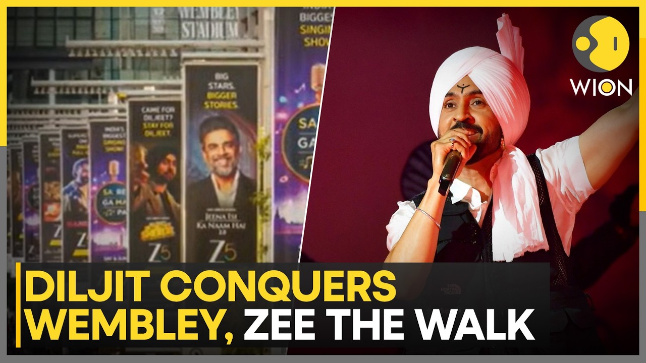 Diljit Dosanjh Adds Historic Wembley Show to Growing List of Milestones | WION