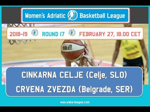 WABA lige Cinkarna Celje-Crvena zvezda