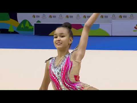 (Day 3) Tinatin Satykeeva RIBBON FINALS 2022 [KGZ]  // Children of Asia 2022