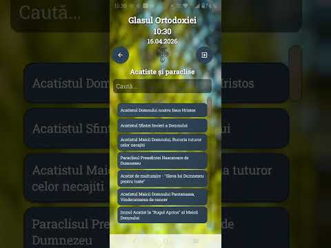 Glasul Ortodoxiei video thumbnail