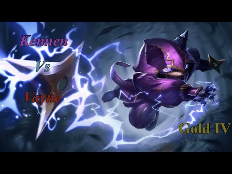 [009] Kennen Vs Vayne (Ranked) | 4K Gameplay