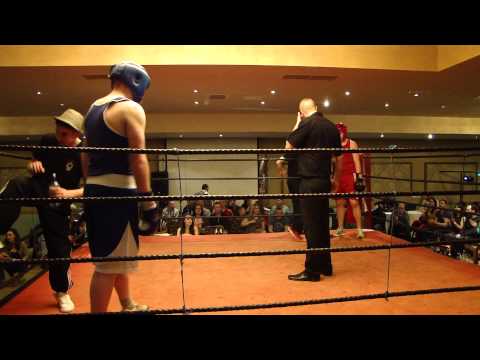 Courage White Collar Boxing John English vs Dylan Meagher