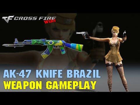 CrossFire - AK-47 Knife Brazil - Weapon Gameplay