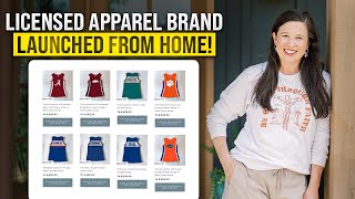 Building a Licensed, Collegiate Apparel Brand That's Scaling into Wholesale | Megan Smalley