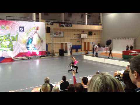 Mistrovství ČR disco dance sólo Anet 2015