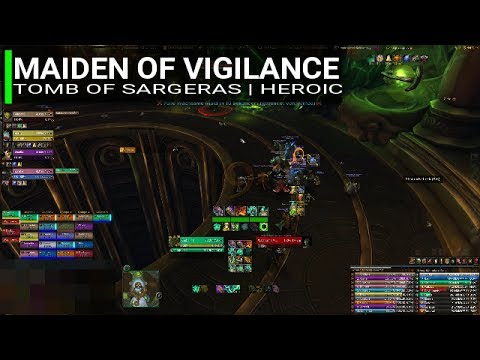 Tomb of Sargeras - Maiden of Vigilance HC [4K]