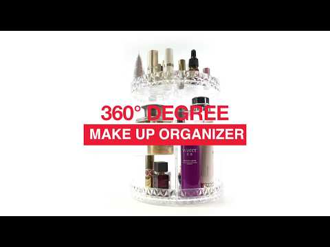 Sorbus Beauty: 360° Makeup Organizer Carousel - Promo