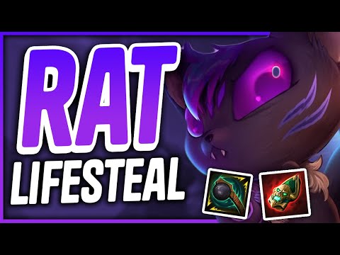 INSANE LIFESTEAL RATOTASKR BUILD! - SMITE Jungle Ranked Conquest