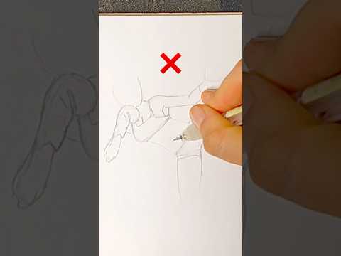Don't make this beginner mistake-How to draw waist line ✍️