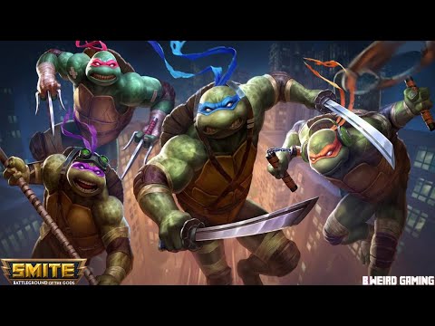 SMITE | TMNT Battle Pass Gameplay