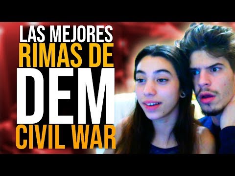 Las MEJORES RIMAS de la DEM CIVIL WAR 2019 🔥 Reacciones EN DIRECTO 🔥