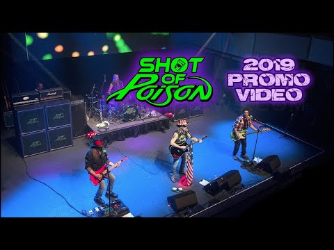 Shot of Poison tribute band official promo video 2019 (HD 1080p)