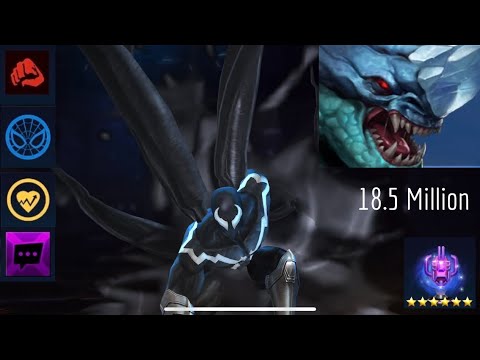 Venom 18.5 Million (Brilliant Rage) | Combat Hero Human ABX Silence - Marvel Future Fight