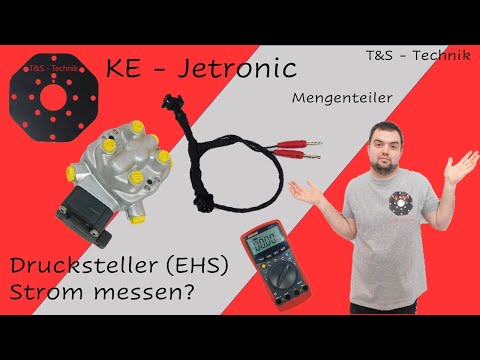 Mit Prüfadapter am Drucksteller / EHS den Strom messen? - KE-Jetronic