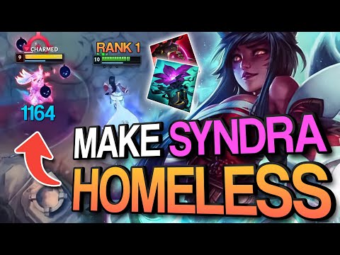 Rank 1 Ahri Mid teaches you how to DESTROY Syndra mid