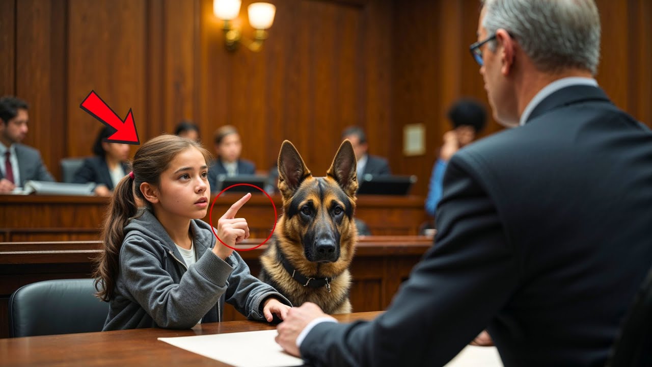 Little Girl Gives Her Dog A Secret Signal | Judge Interrupts Court In Shock!