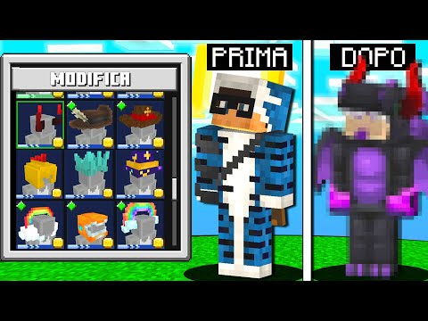 HO MODIFICATO IL MIO PERSONAGGIO DI MINECRAFT - ITA