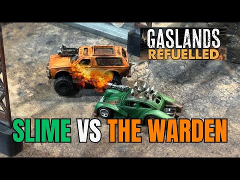 Gaslands Battle Report | Slime vs The Warden Death Race Ep1