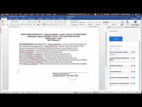 Athennian Coding Assist Word Add-in