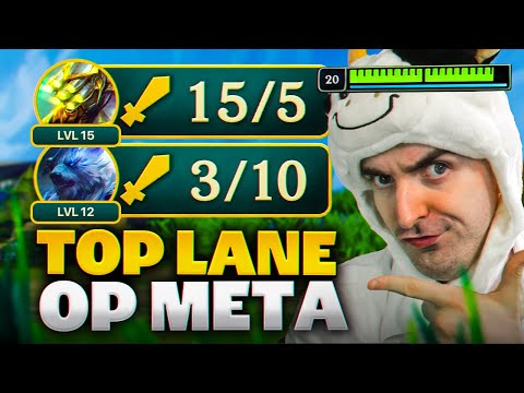 E MAX MASTER YI IS THE BEST COUNTER TO OP CHAMPS TOP LANE