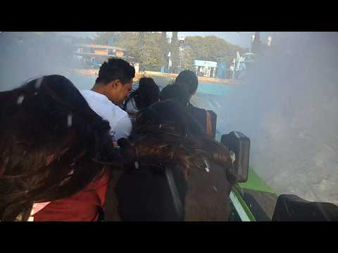 Back row point of view footage of Journey to Atlantis