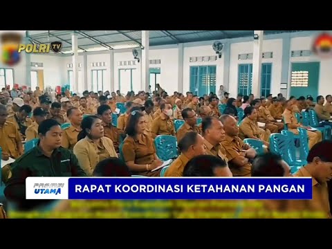 POLRES ENDE IKUTI RAPAT KOORDINASI KETAHANAN PANGAN TINGKAT KABUPATEN