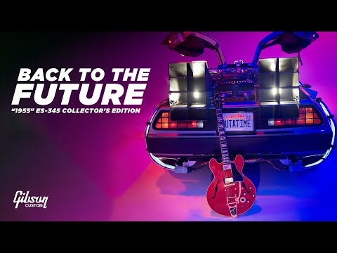 Gibson Custom Shop Murphy Lab Back To The Future '55 ES-345 "Reissue" Light Aged 2025 Cherry Red image 17