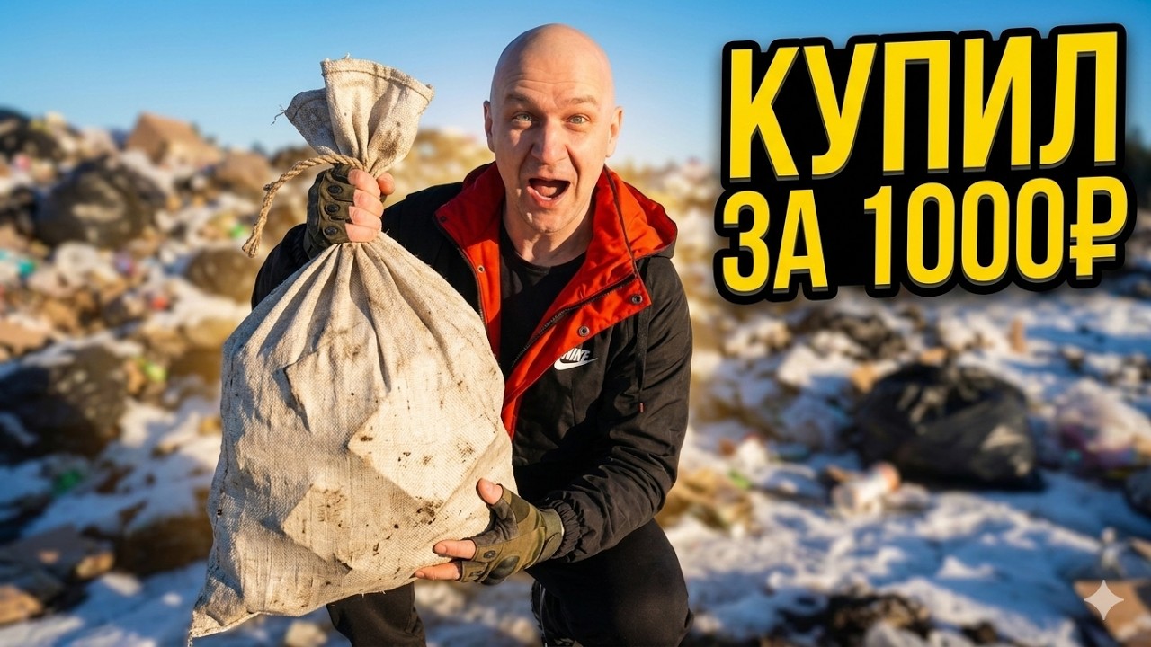Купил мешок мусора за 1000р. Гениальная инвестиция или ДЕНЬГИ на ветер?