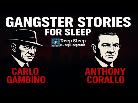Carlo Gambino Long Version | Anthony Corallo | 8H Gangster Sleep Story 🌧️🤍💤