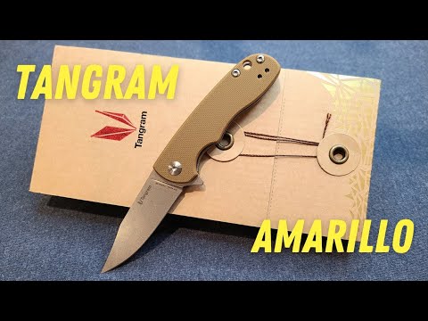 Tangram Amarillo - Sub-Compact | Sub-$25 Light Weight EDC Knife