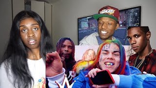 6IX9INE Feat. Fetty Wap &amp; A Boogie “KEKE” (Official Music Video)- REACTION