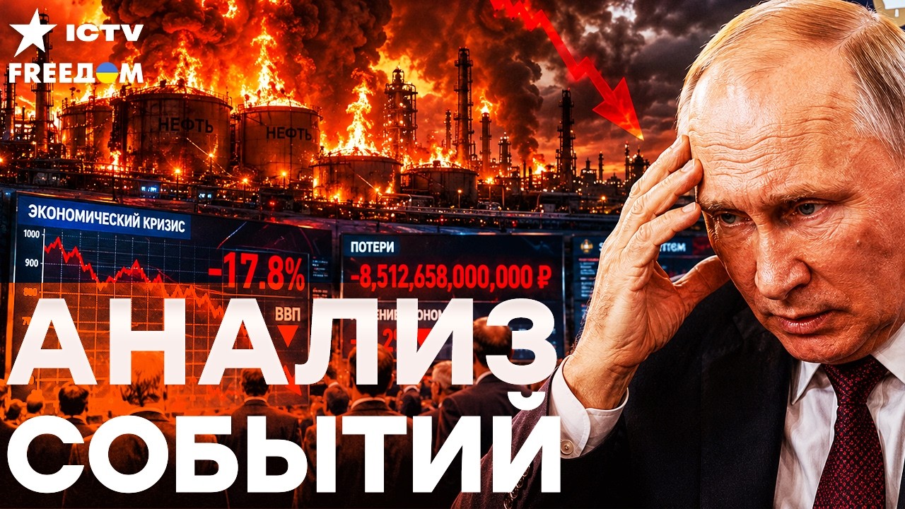 ИЛЛЮЗИИ КОНЧИЛИСЬ! Нефтяная империя России ГОРИТ на глазах РЮТТЕ ДОБИЛ КРЕМ?