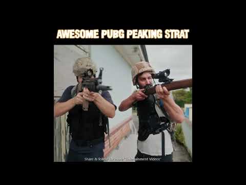Awesome PUBG Peaking Strat
