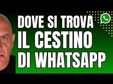 Dove si trova il CESTINO di WhatsApp? Ecco come liberare GIGA! 🗑️📱