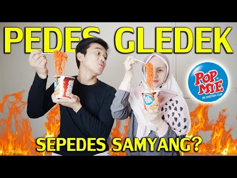 NYOBAIN POP MIE PEDES GLEDEK !! SAMPE DOWERR !