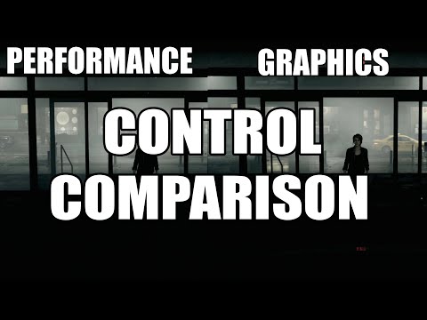 Control PS5 Upgrade Comparison ( Performance VS Graphics ) 4K