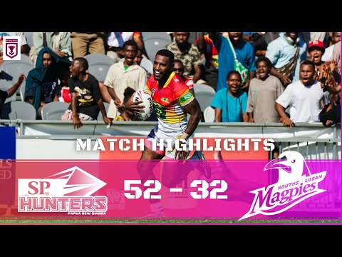 SP PNG Hunters vs Souths Logan Magpies | Match Highlights | Hostplus Cup 2025