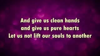 Give Us Clean Hands (lyric video) - Chris Tomlin