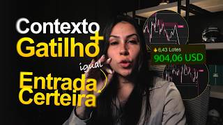 Da Análise ao Gatilho: O Que Define uma Entrada Certeira no Mercado + DICA de Condução de Trade