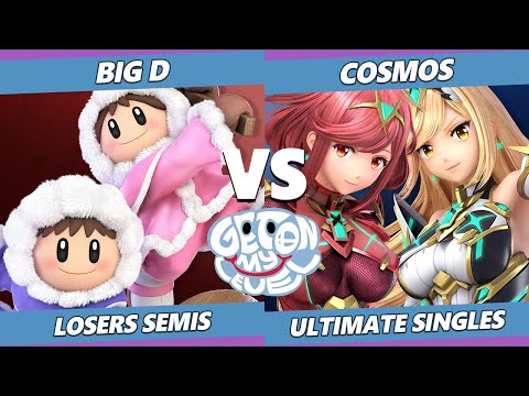 GOML 2022 Losers Semis - Cosmos (Pyra Mythra) Vs. Big D (Ice Climbers) SSBU Ultimate Tournament