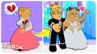 She Was Homeless Until She Fell In Love With A Prince.. Roblox Roleplay Story