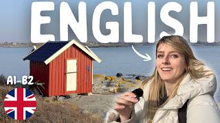 Walking on a Swedish Island | Slow British English