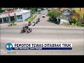 Nekat Terobos Lampu Merah Truk Tabrak Pemotor BIP 05 04