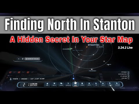 Finding North In Stanton | A Little Secret In Your Star Map | Star Citizen Guide [4k]