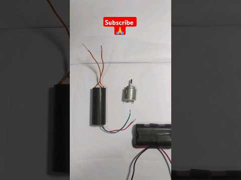 3 7v motor experiment 400kv high voltage generator shorts shortvideo
