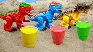 T-rex dinosaur, Spiderman, Hulk and friends - Animal Toy for kids | ToyTV khủng long